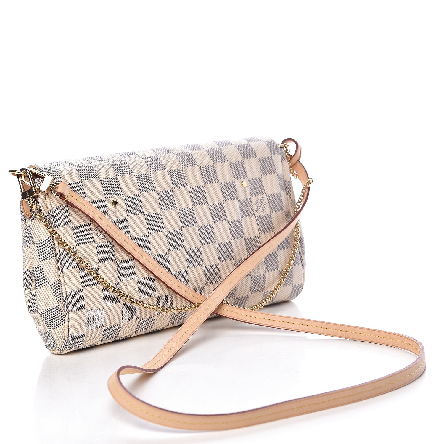 Louis Vuitton Damier Azur Favorite MM 3 of 11