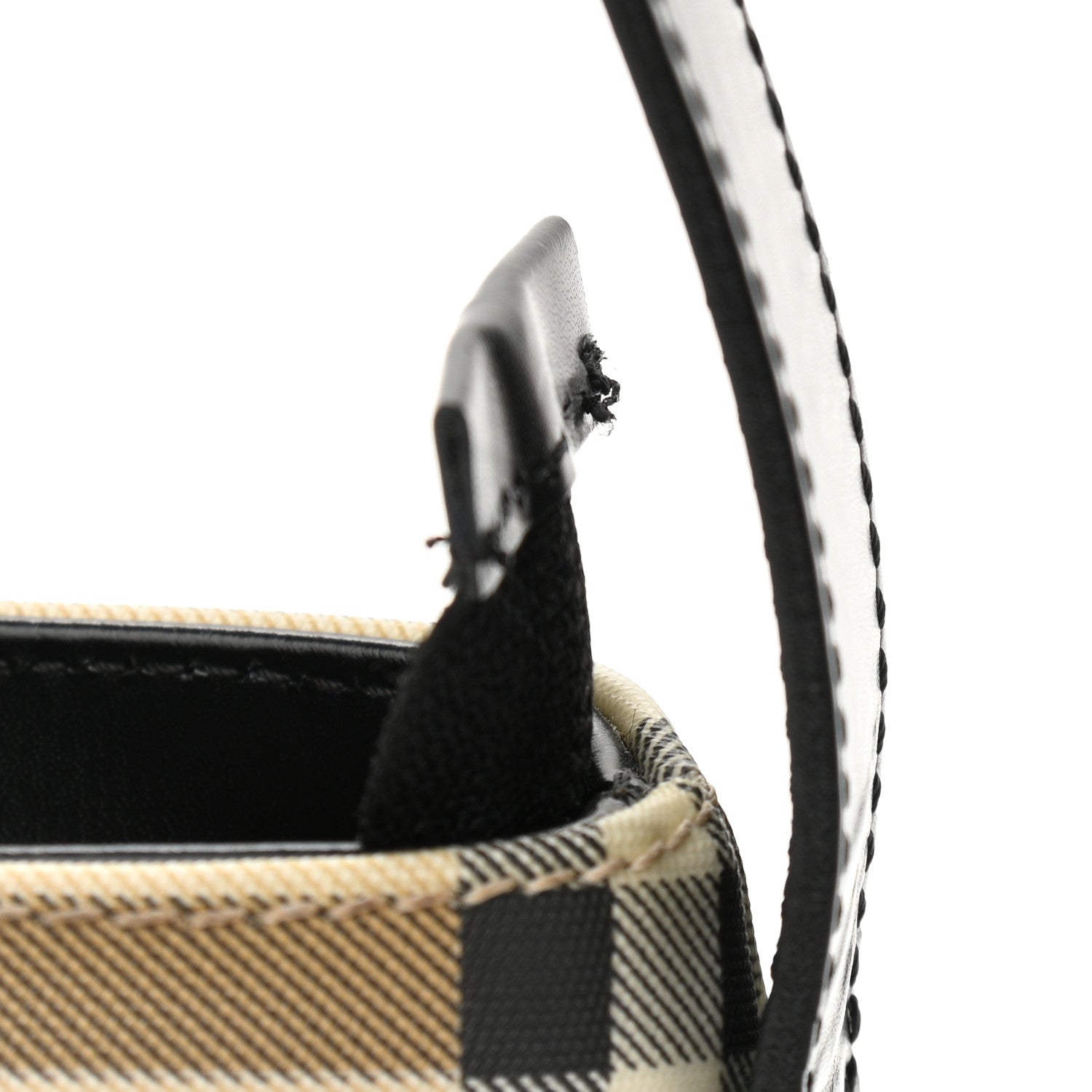 Burberry House Check Small Shoulder Bag Black 14 of 15