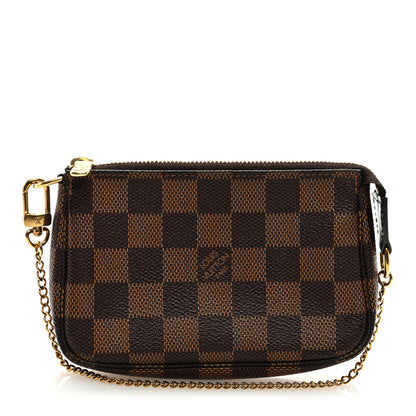 Louis Vuitton Damier Ebene Mini Pochette Accessories 1 of 7