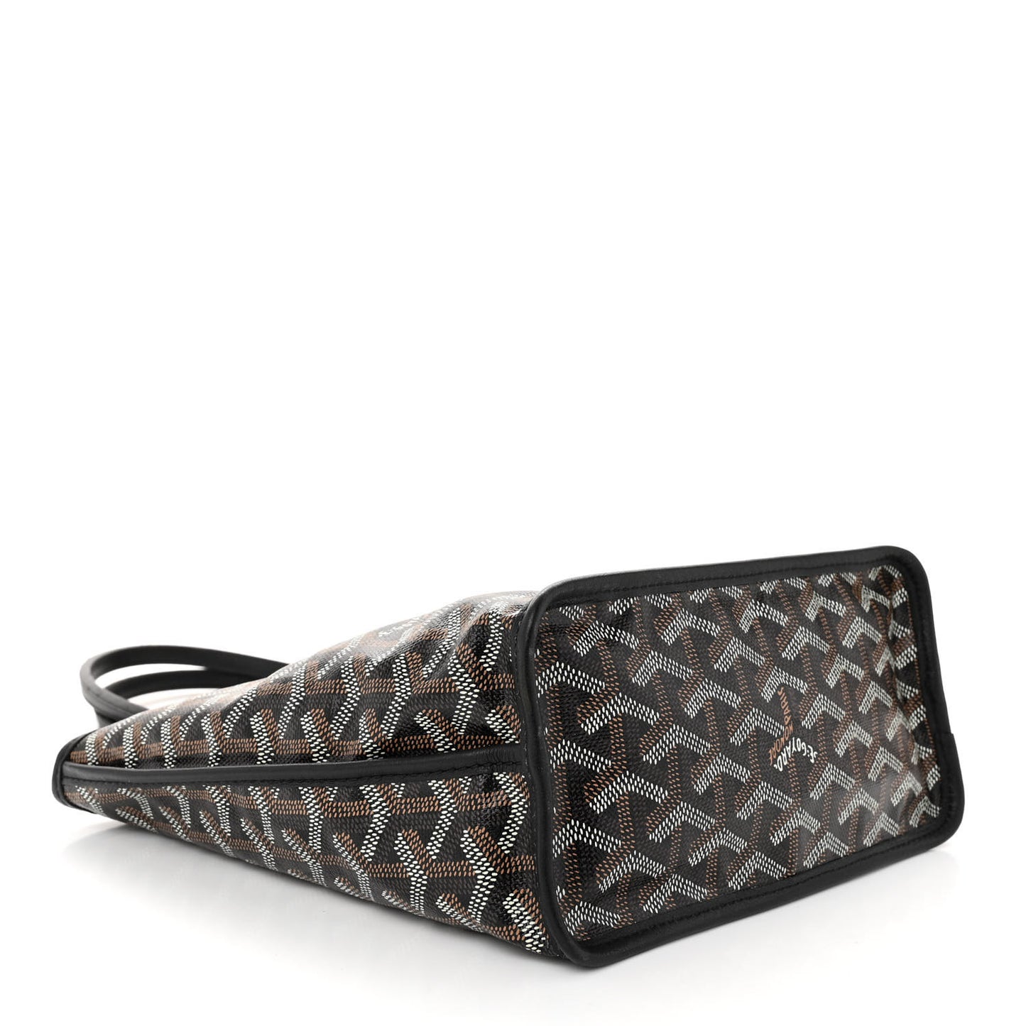 Goyardine Reversible Mini Anjou Black