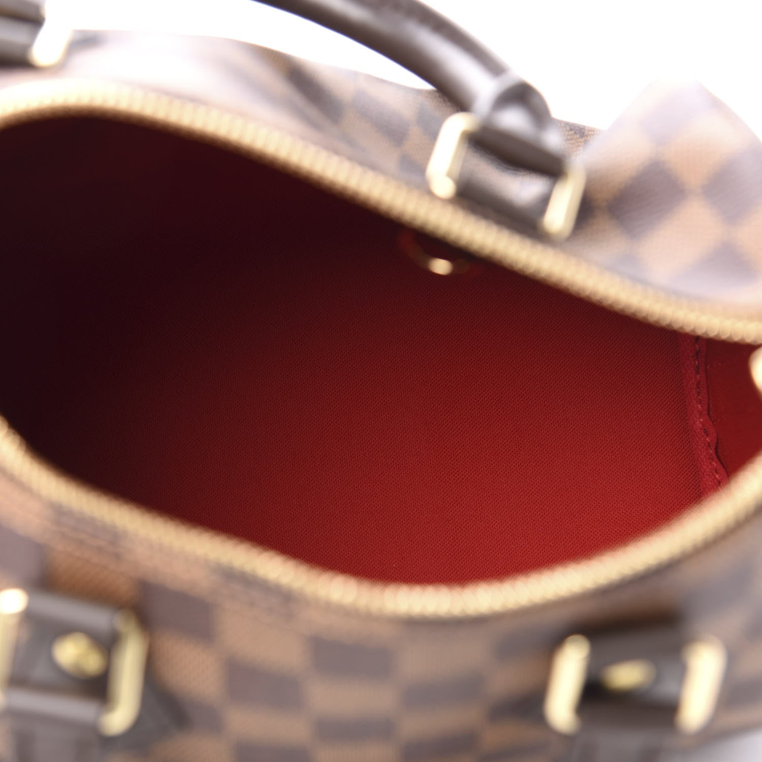 Louis Vuitton Damier Ebene Speedy Bandouliere 25 5 of 12