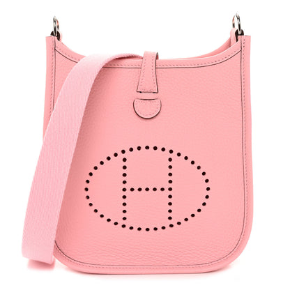 Hermes Taurillon Clemence Evelyne TPM Rose Sakura 1 of 10
