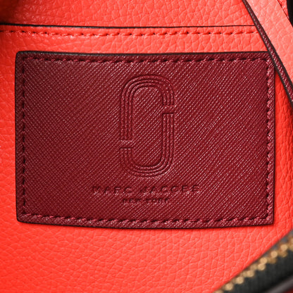 Marc Jacobs Pebbled Calfskin The Editor 38 Tote True Red 6 of 9