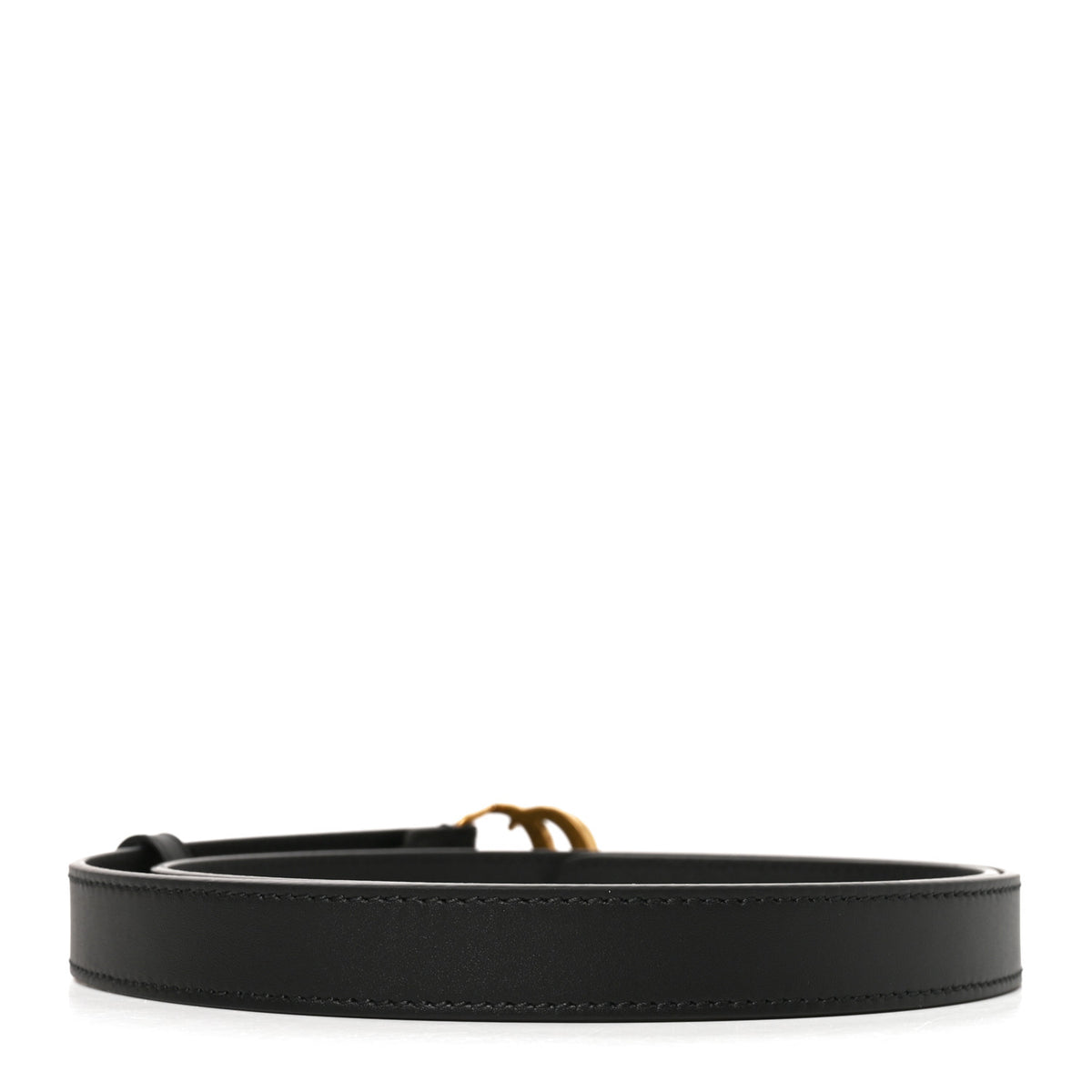 Gucci Calfskin Double G 20mm Belt 90 36 Black 2 of 5