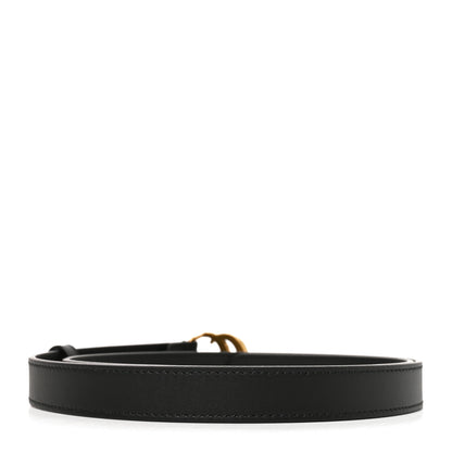 Gucci Calfskin Double G 20mm Belt 90 36 Black 2 of 5