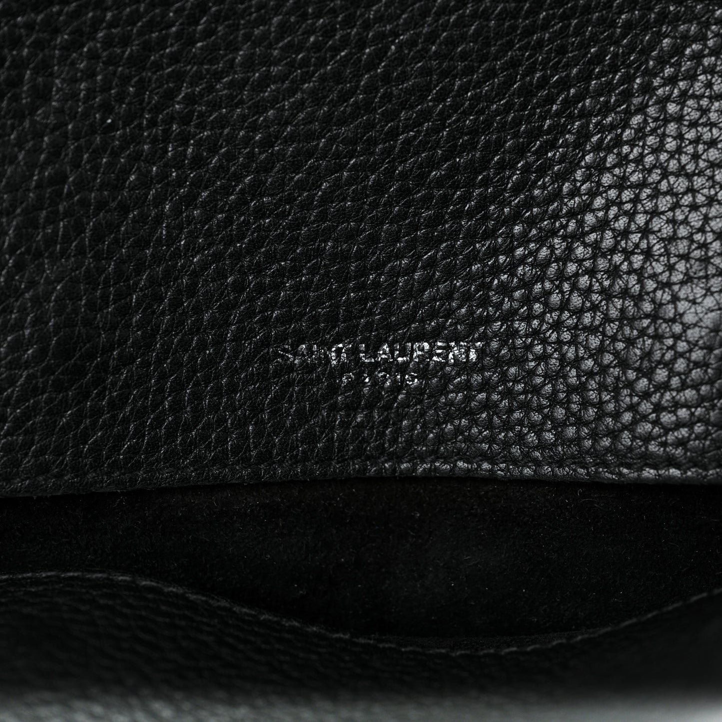 Grained Calfskin Souple Sac De Jour Black