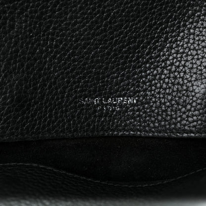 Saint Laurent Grained Calfskin Souple Sac De Jour Black 5 of 8