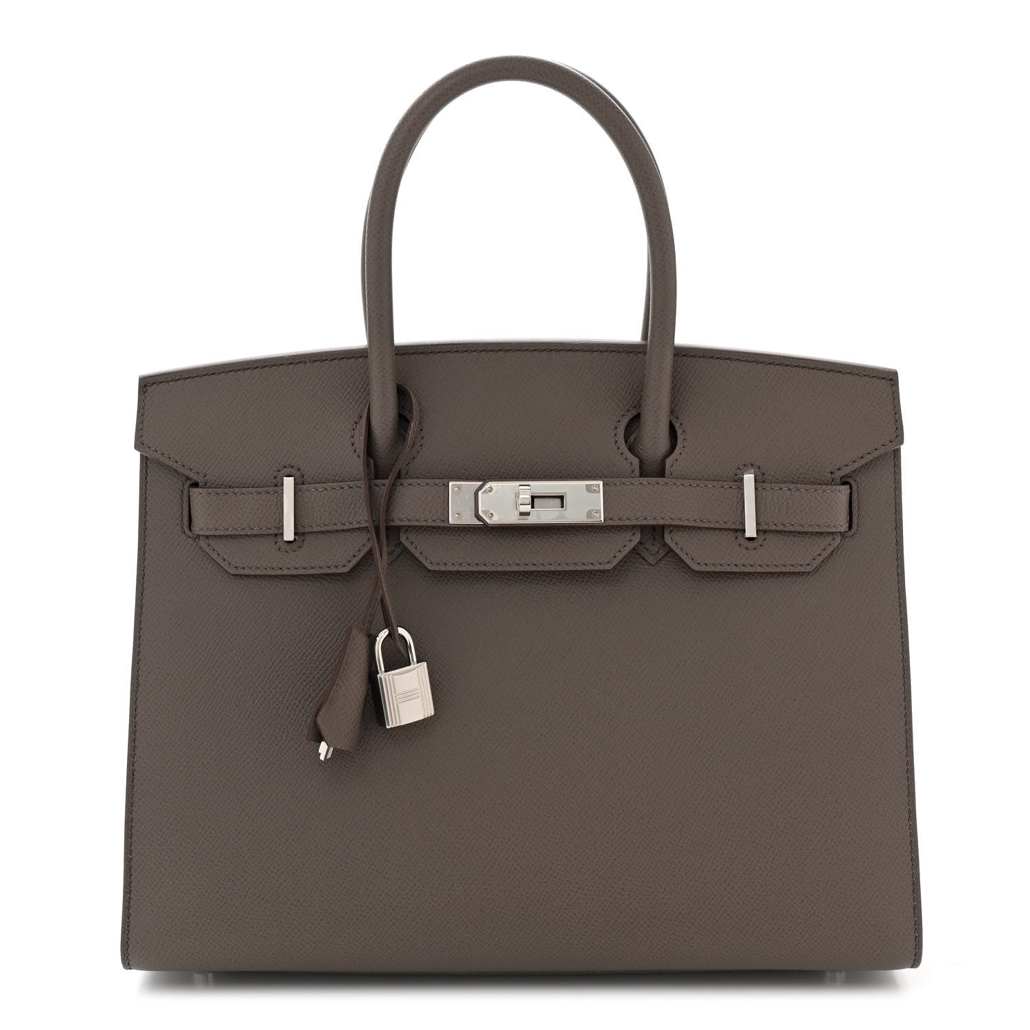 Hermes Epsom Birkin Sellier 30 Etain 1 of 11