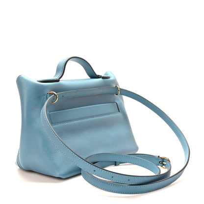 Hermes Evercolor Swift 21 24/24 New Blue Jean 4 of 10
