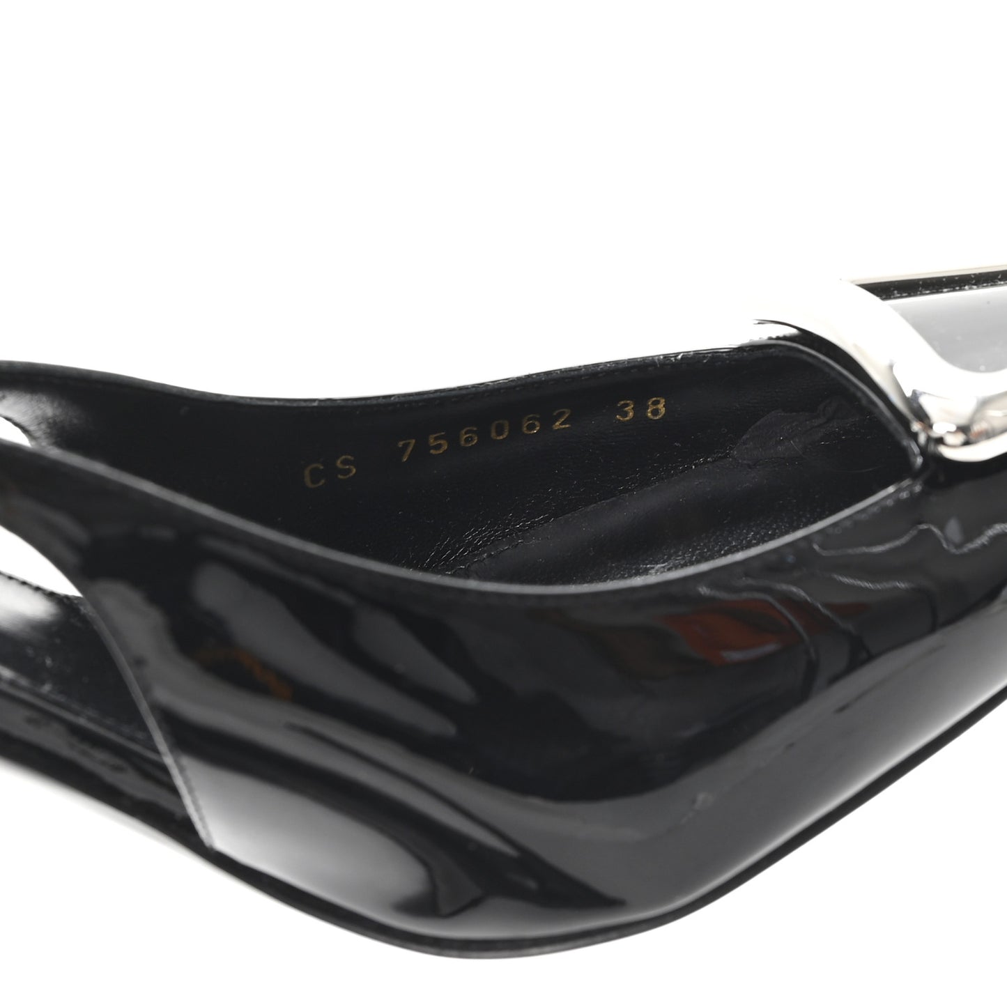 Vernice Grupy Avenue 95 Slingback Pumps 38 Black