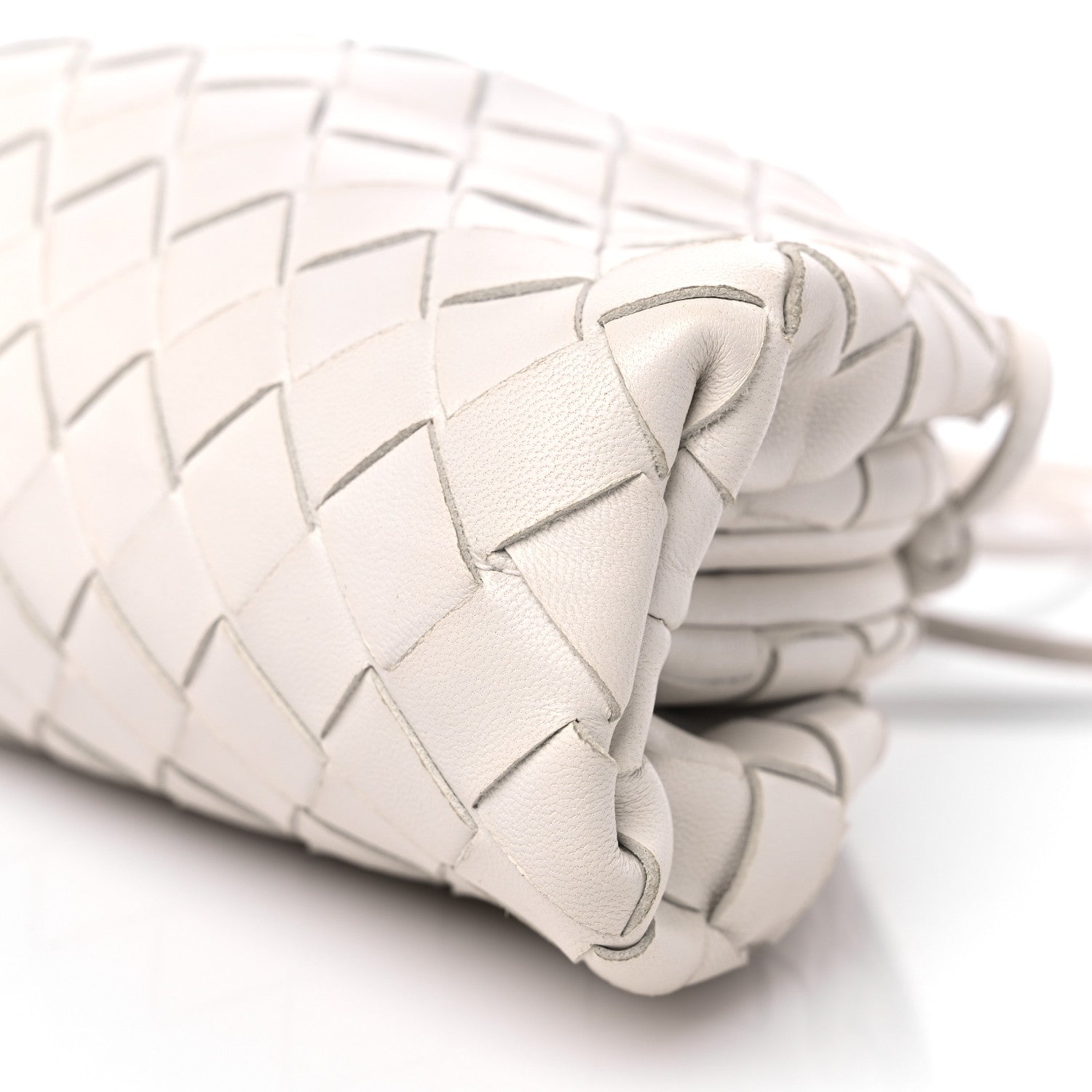 Bottega Veneta Nappa Intrecciato The Mini Pouch Chalk 8 of 9