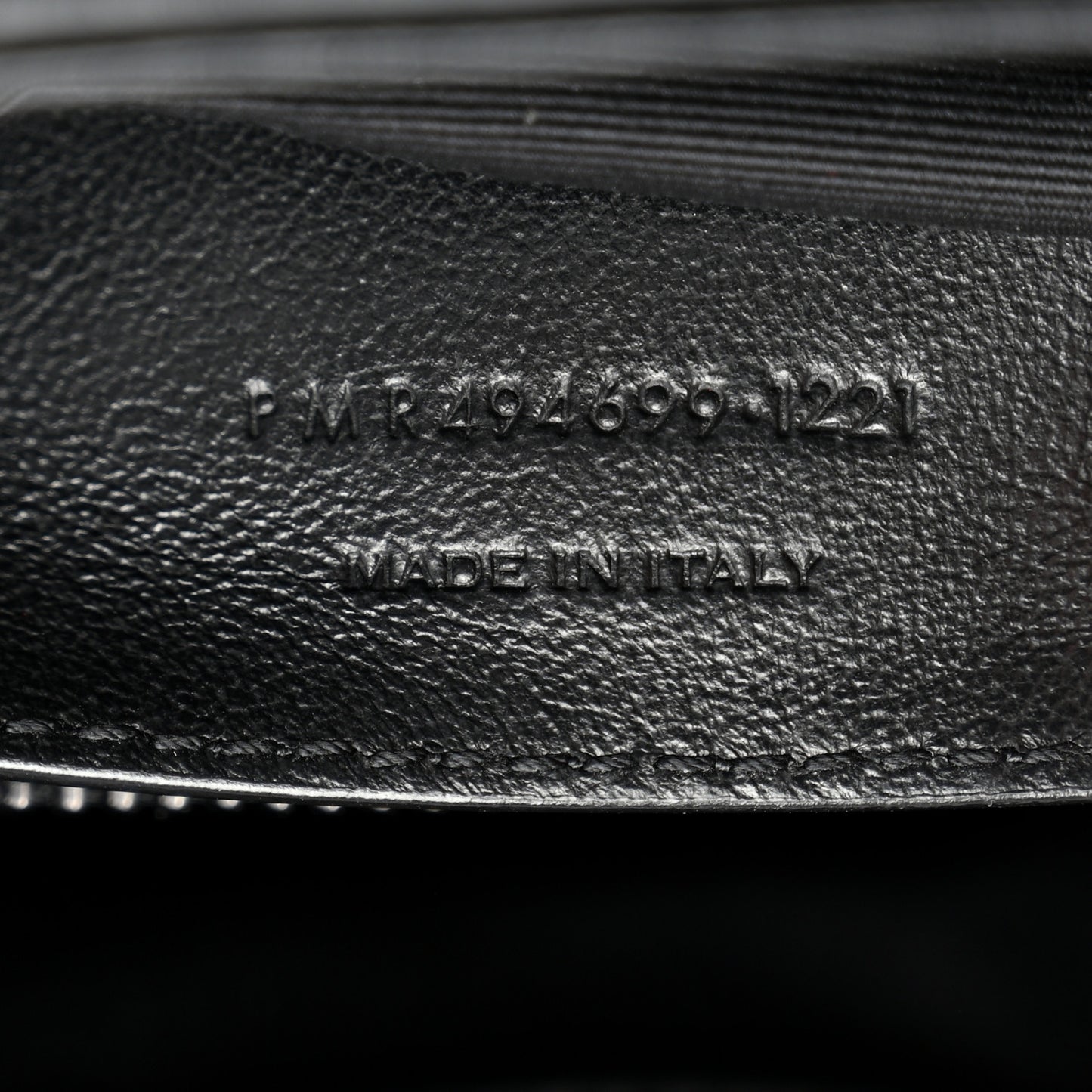 Calfskin Y Quilted Monogram Monochrome Small Loulou Chain Satchel Black