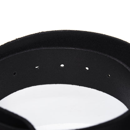 Gucci Faded Calfskin Double G 40mm Belt 80 32 Black 7 of 8