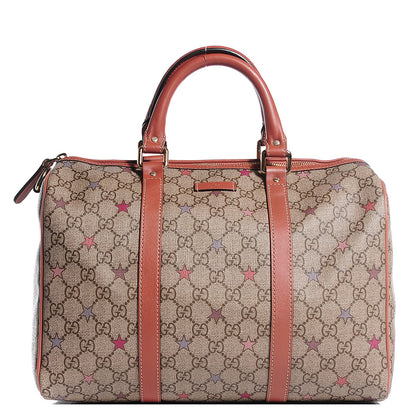 Gucci GG Supreme Stars Medium Joy Boston Pink 1 of 9