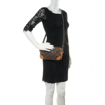 Louis Vuitton Monogram Pochette Marly Dragonne with Shoulder Strap 2 of 8