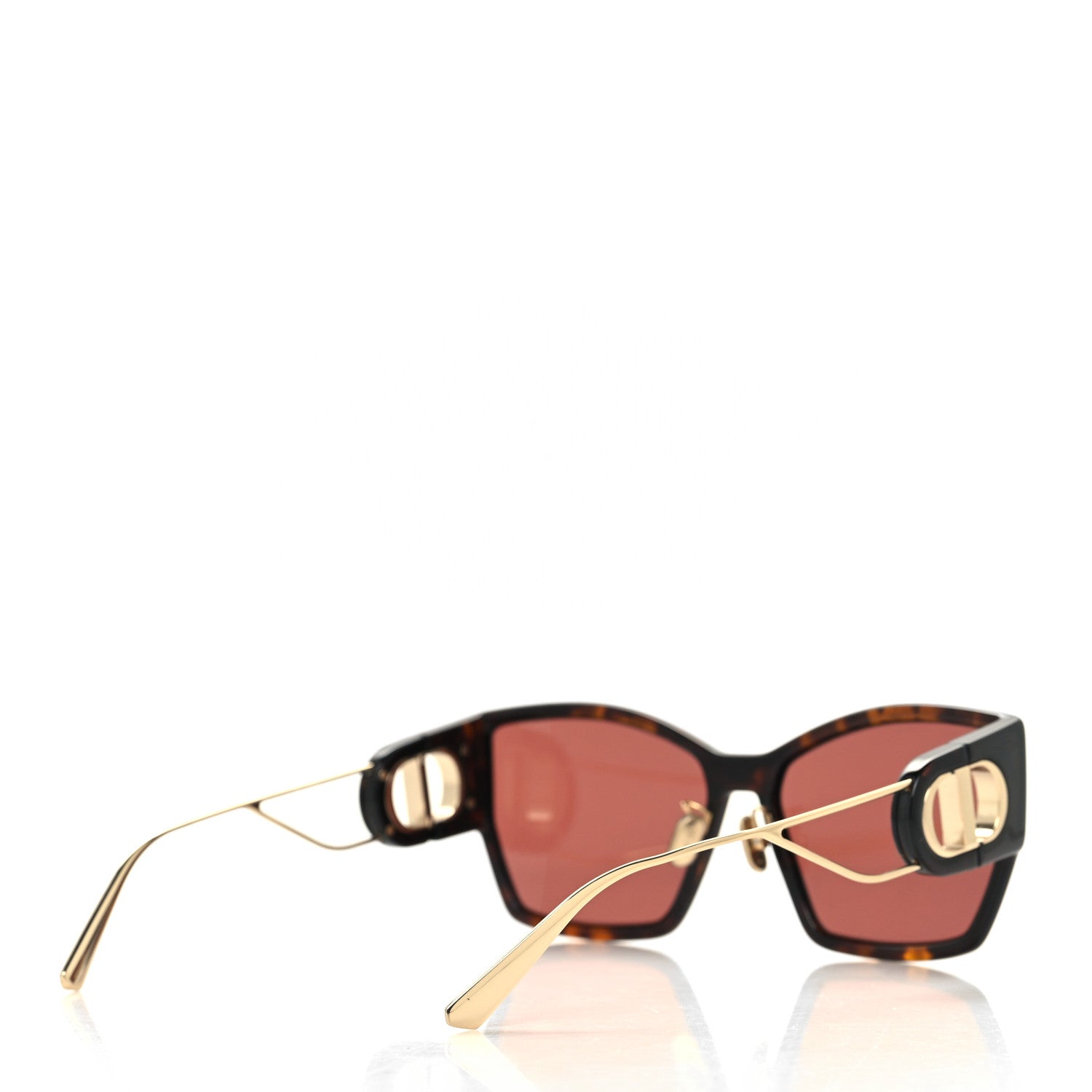 Christian Dior Rectangular 30 Montaigne 1 S2U Sunglasses Havana 4 of 8