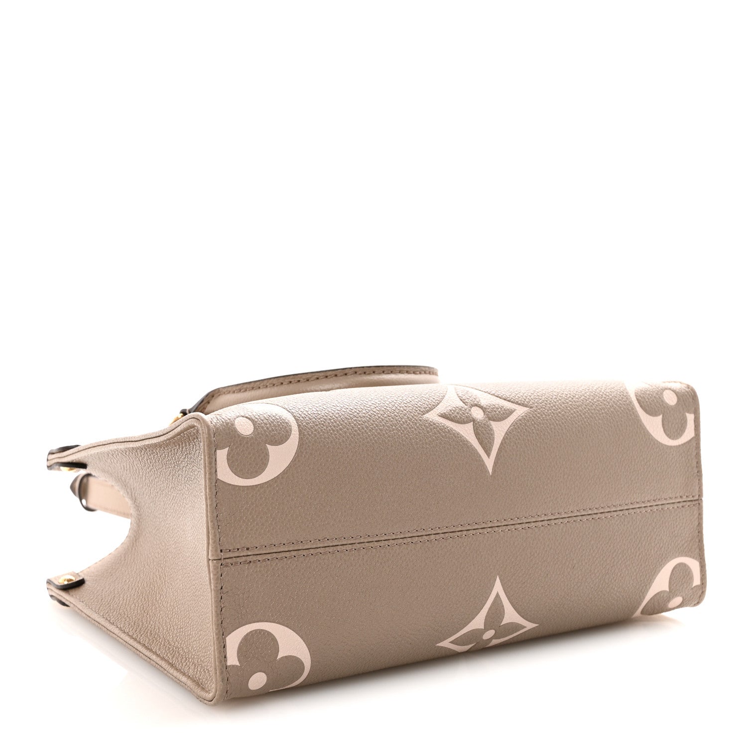 Louis Vuitton Empreinte Monogram Giant Onthego PM Tourterelle Creme 4 of 9