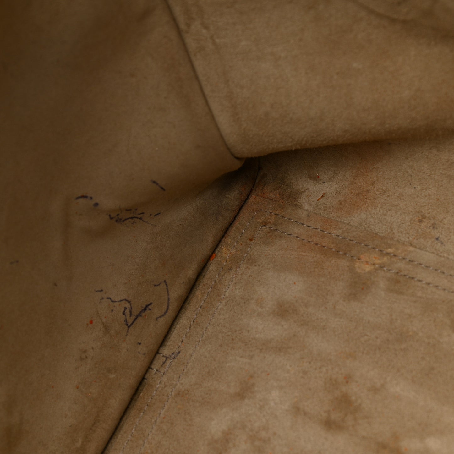 Crisped Calfskin Tie Knot Tote Light Taupe