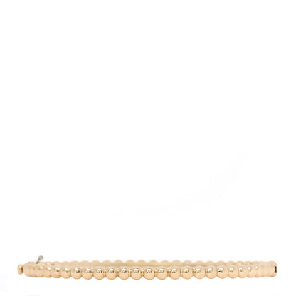 Van Cleef & Arpels 18K Yellow Gold Perlee Pearls of Gold Bracelet M 1 of 4