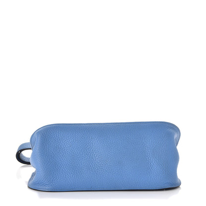Hermes Taurillon Clemence Swift Jypsiere 28 Bleu Paradis 6 of 36