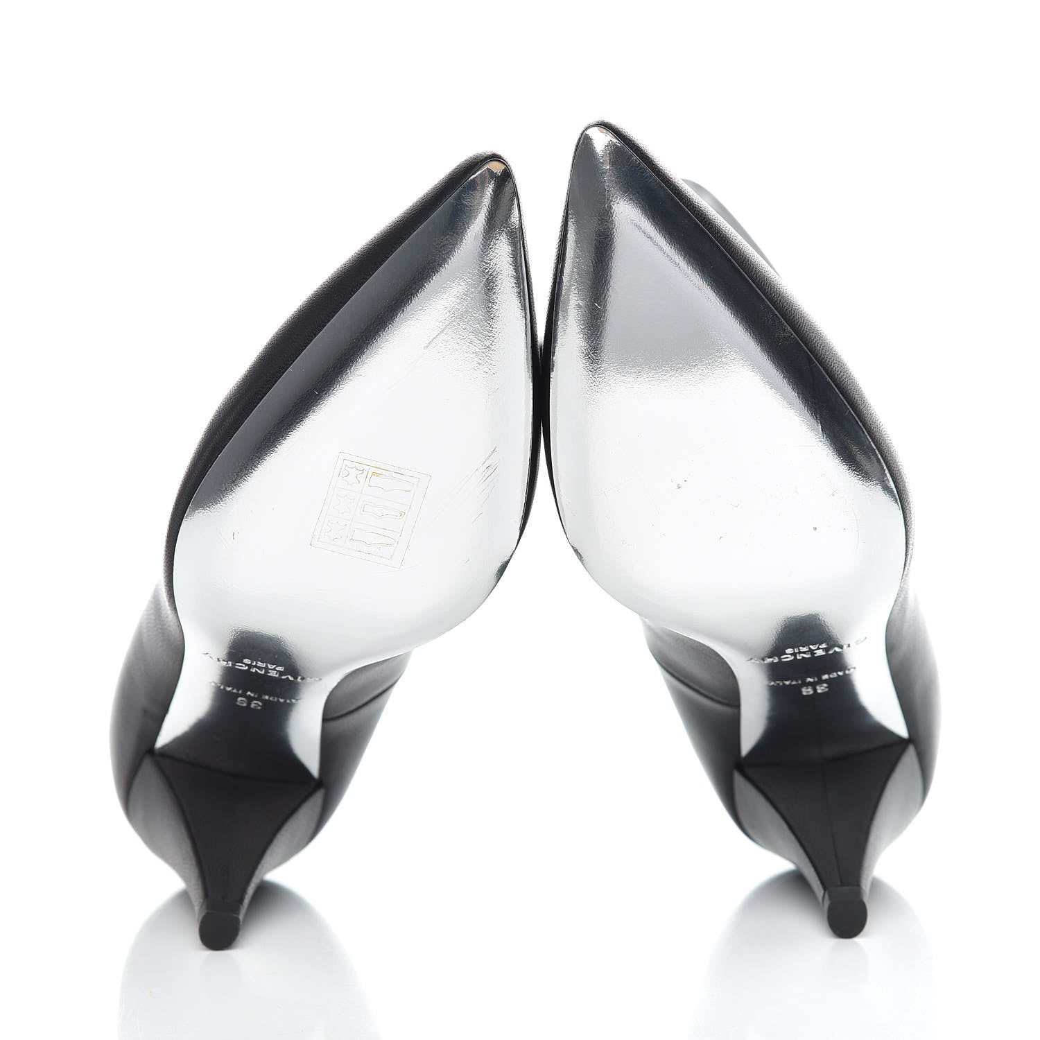 Givenchy Lambskin Bottine Show 80 Ankle Bootie 36 Black 5 of 10