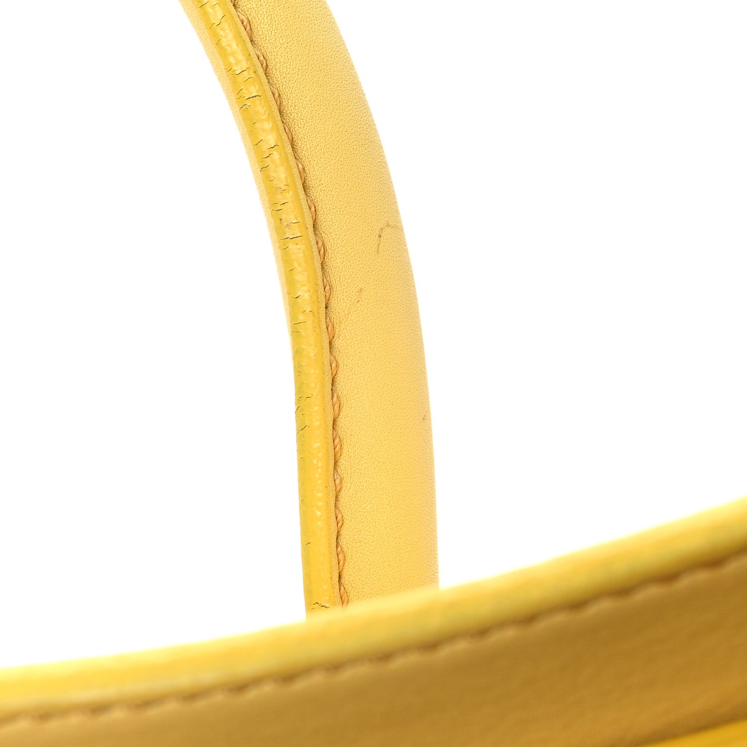 Celine Smooth Calfskin Mini Luggage Citron 10 of 11