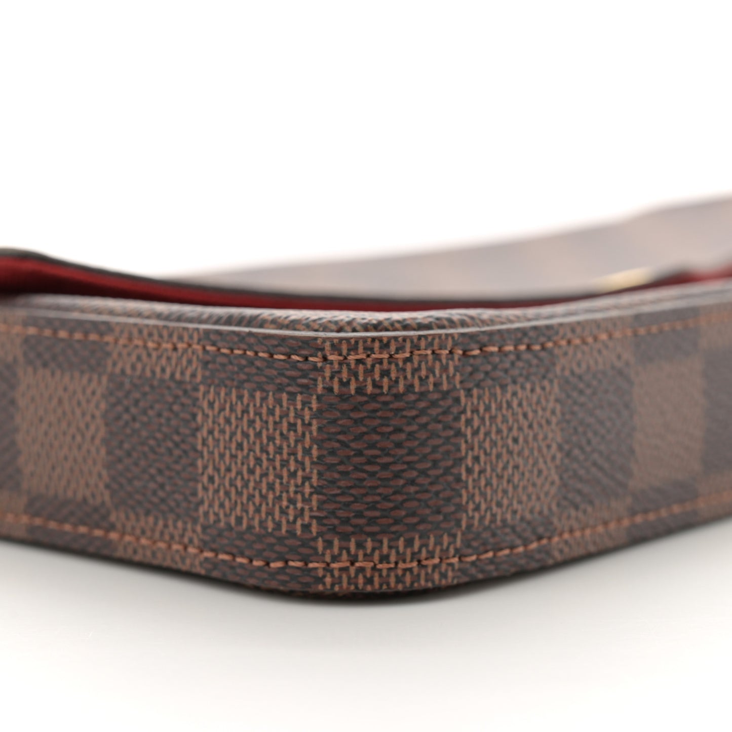 Damier Ebene Pochette Felicie Chain Wallet