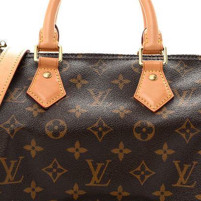 Louis Vuitton Monogram Speedy Bandouliere 25 8 of 14
