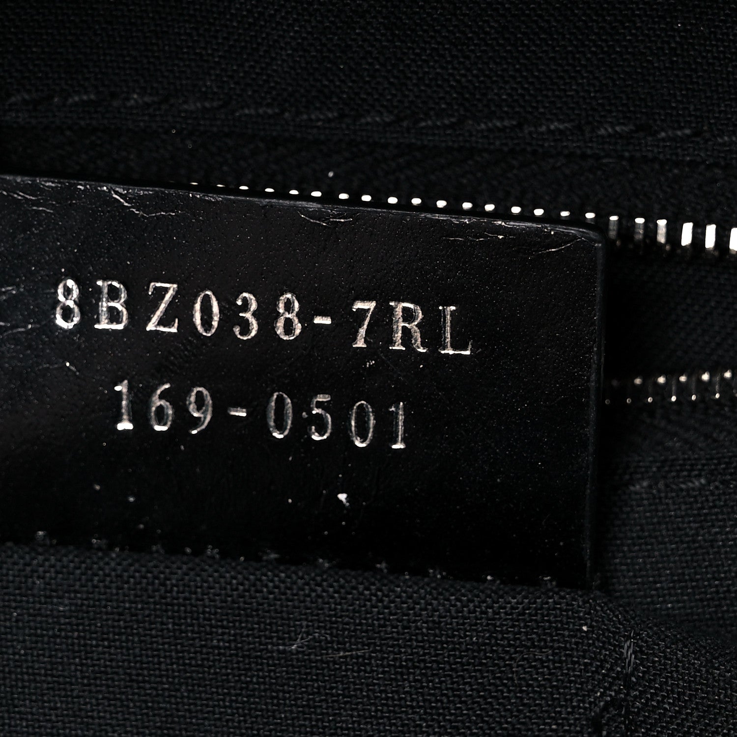 Fendi Vitello Dolce Crystal Flowerland Croc Tail Mini Backpack Black 7 of 22