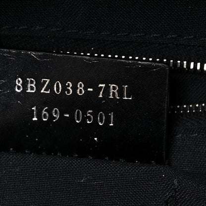 Fendi Vitello Dolce Crystal Flowerland Croc Tail Mini Backpack Black 7 of 22