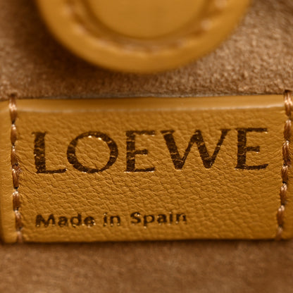 Loewe Mellow Nappa Donut Chain Mini Flamenco Knot Clutch Sahara 6 of 11