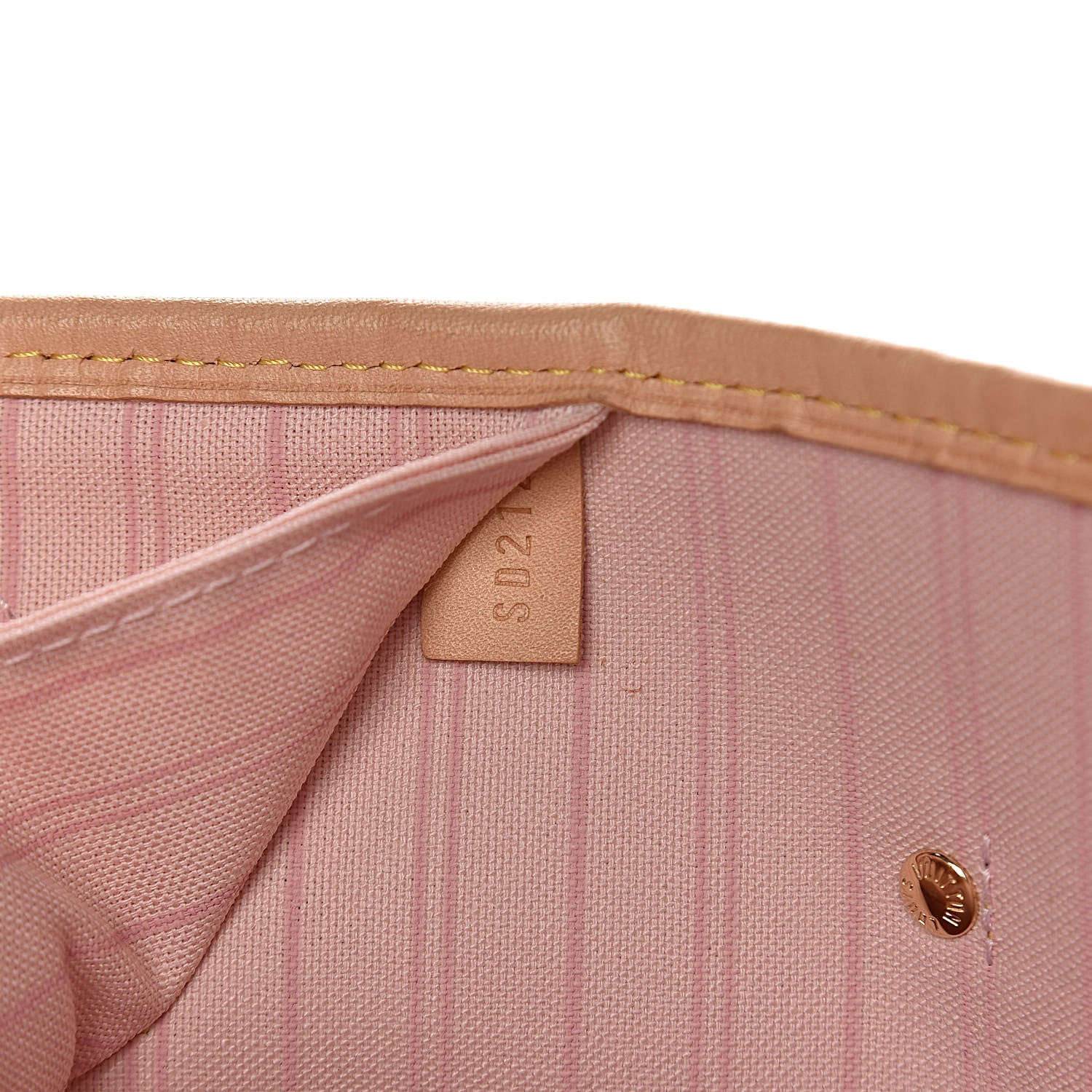 Louis Vuitton Damier Azur Neo Neverfull MM Rose Ballerine 8 of 11