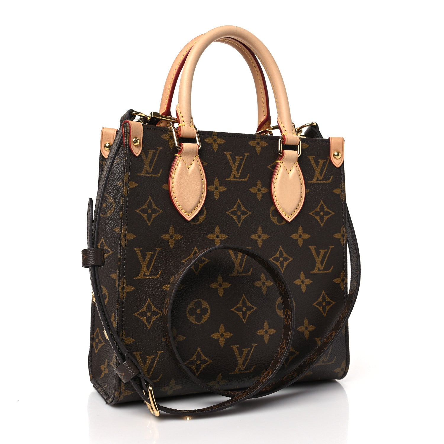 Louis Vuitton Monogram Sac Plat BB 2 of 7