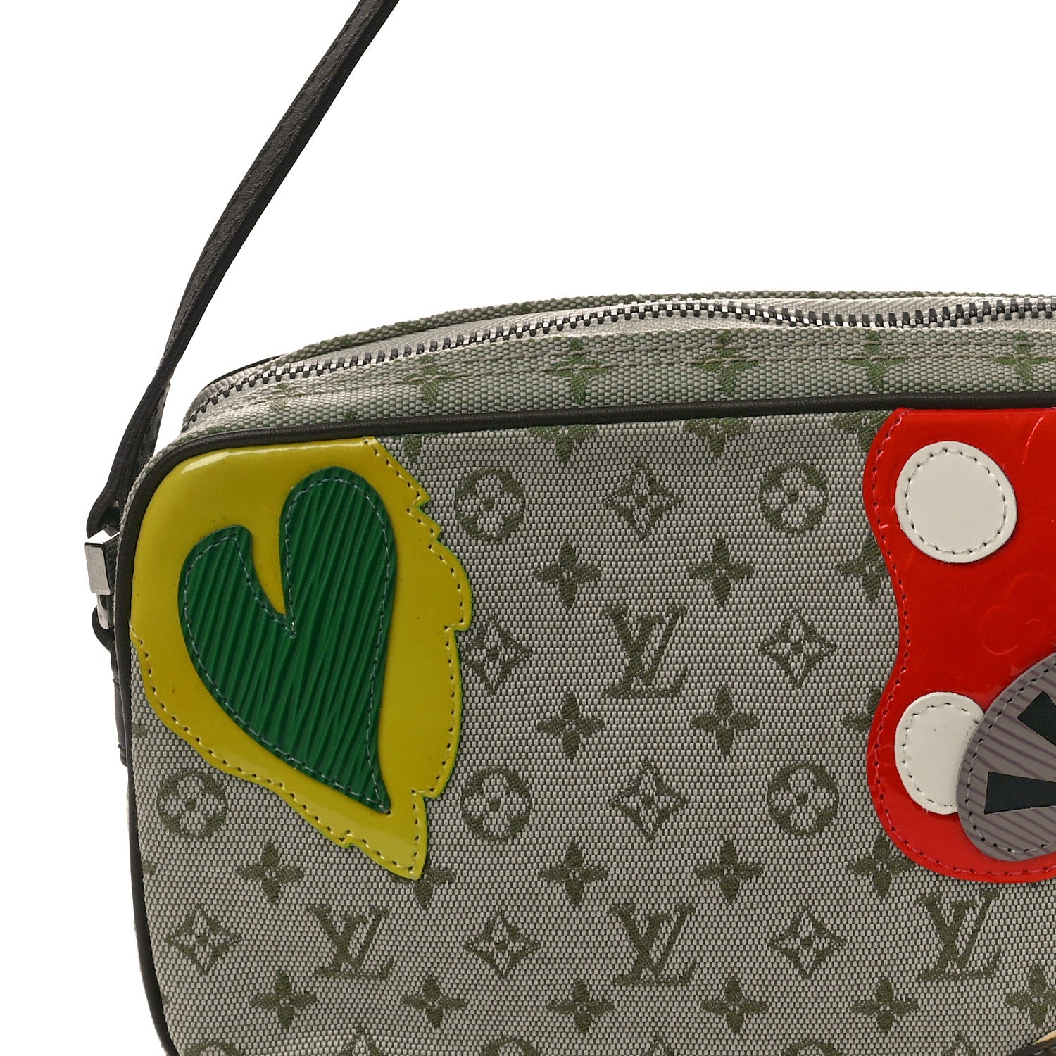 Louis Vuitton Mini Monogram Conte de Fees Mushroom Pochette Kaki 7 of 9