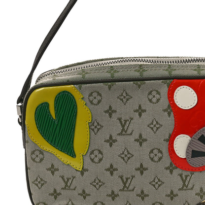 Louis Vuitton Mini Monogram Conte de Fees Mushroom Pochette Kaki 7 of 9