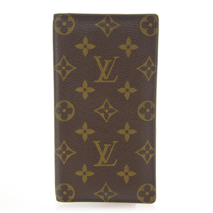 Louis Vuitton Monogram Porte Valeurs Checkbook Wallet 1 of 7