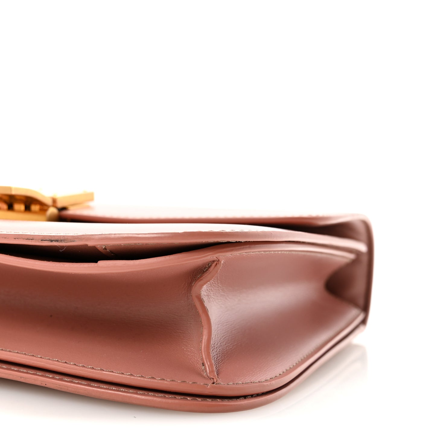 Box Calfskin Medium Classic Box Flap Bag Antique Rose