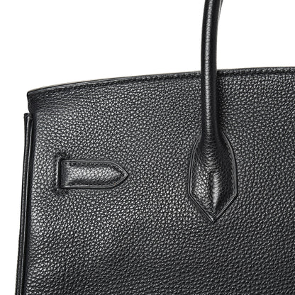 Hermes Togo Birkin 35 Black 8 of 44