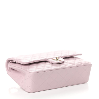 Chanel Caviar Quilted Medium Double Flap Light Pink 5 of 11