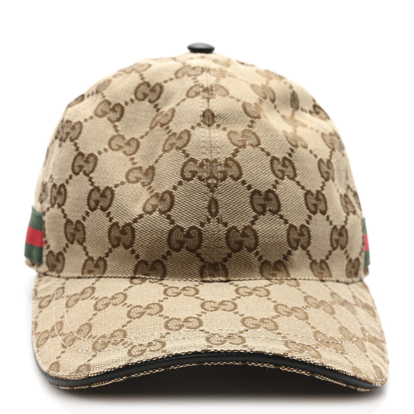 Monogram Web Baseball Hat S Beige Cocoa