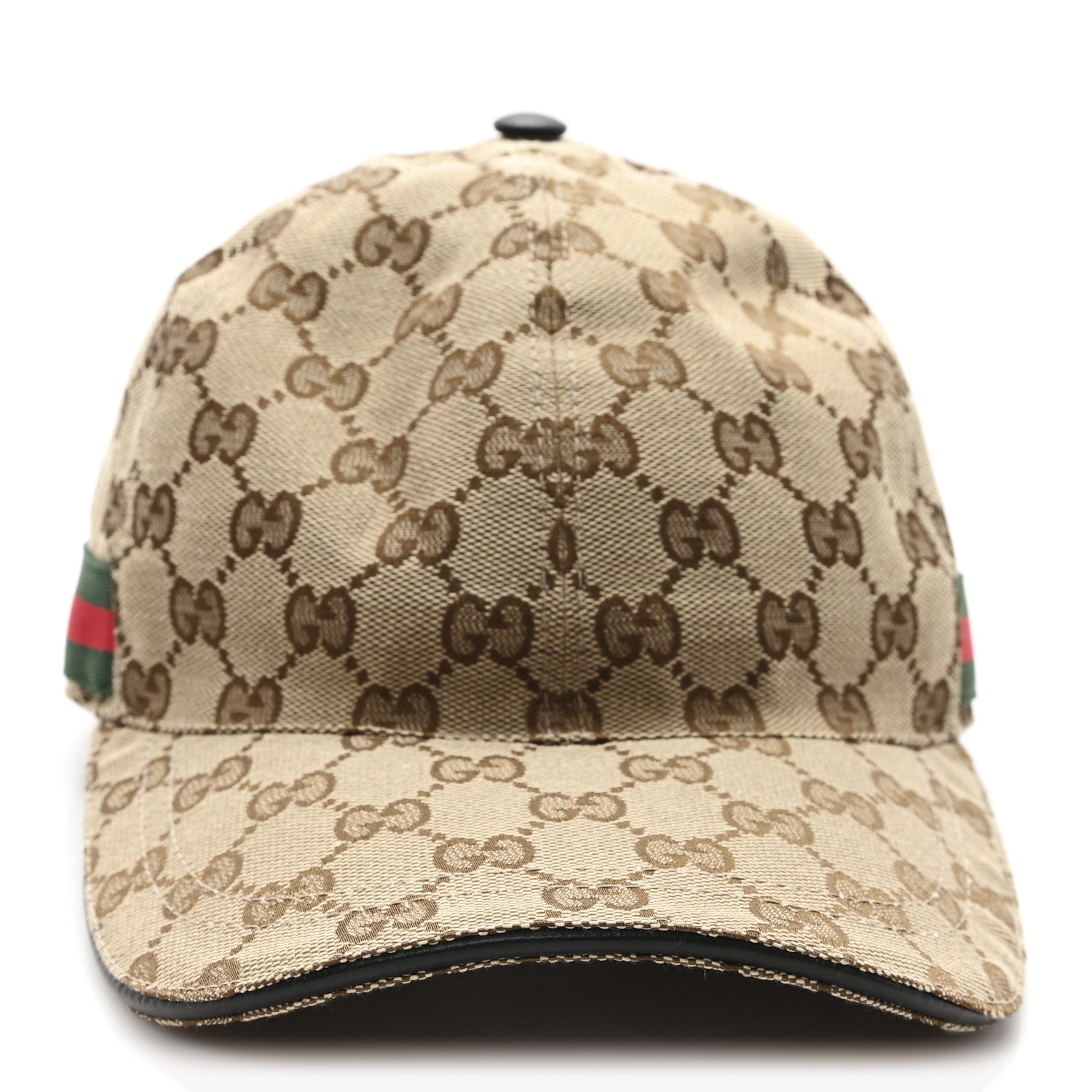 Gucci Monogram Web Baseball Hat S Beige Cocoa 3 of 9
