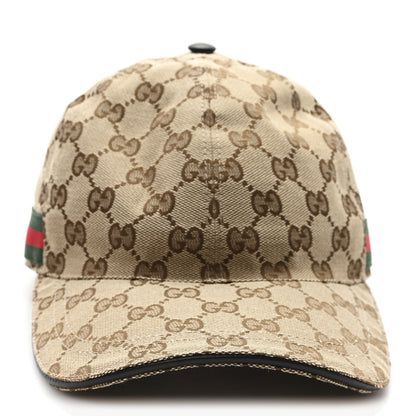Gucci Monogram Web Baseball Hat S Beige Cocoa 3 of 9