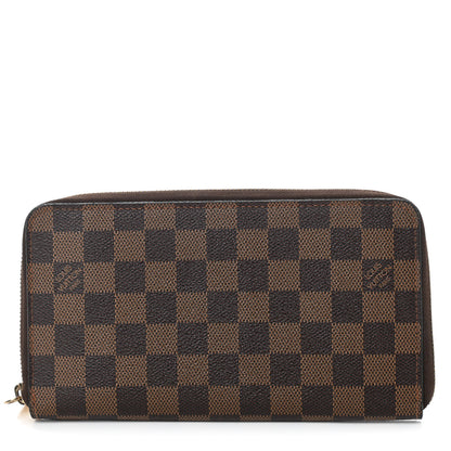 Louis Vuitton Damier Ebene Zippy Organizer Wallet 1 of 7