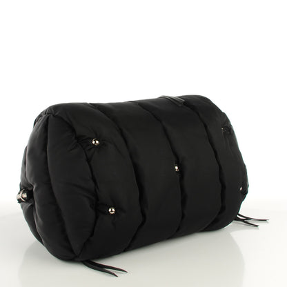 Prada Tessuto Nylon Duffel Bag Black 4 of 8