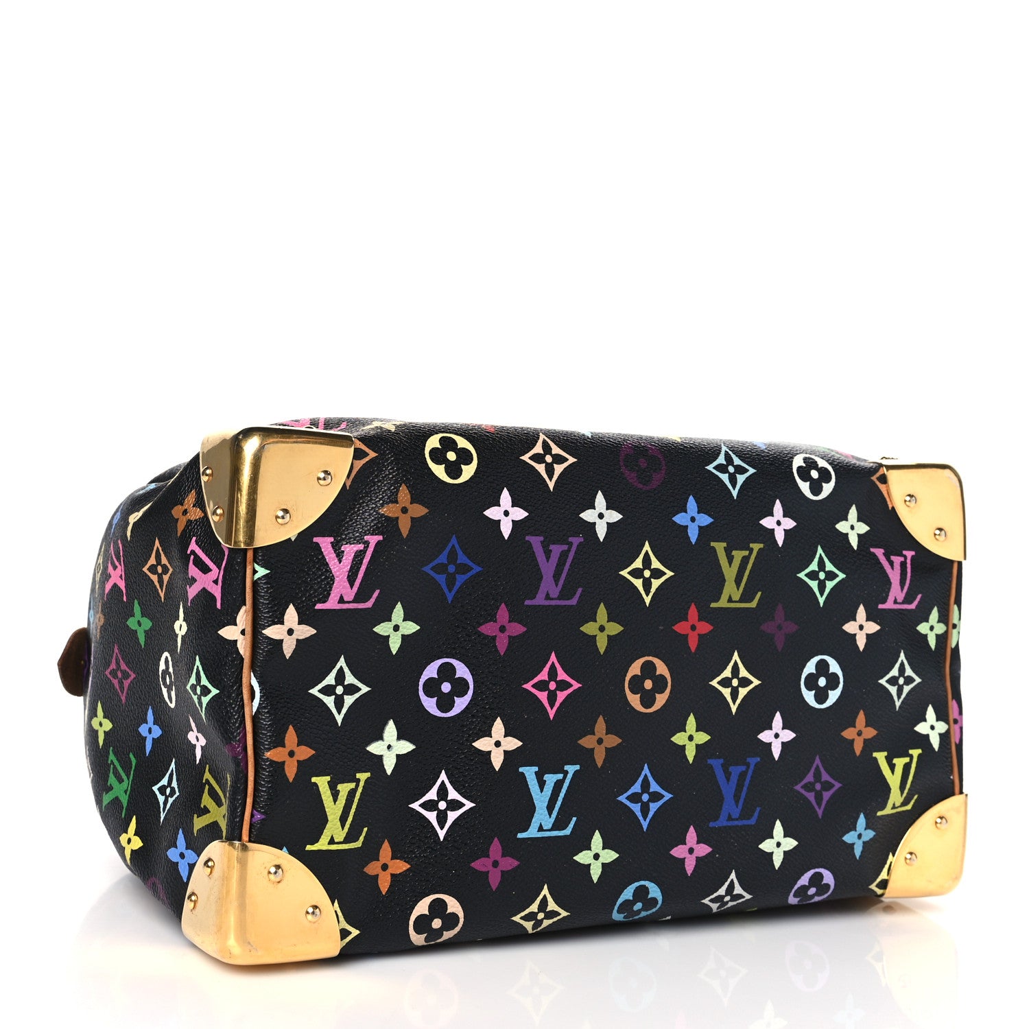 Louis Vuitton Monogram Multicolor Speedy 30 Black 4 of 14