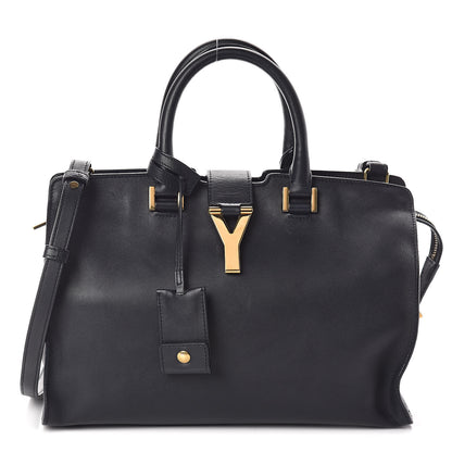 Saint Laurent Calfskin Small Classic Y Cabas Navy Blue 1 of 8