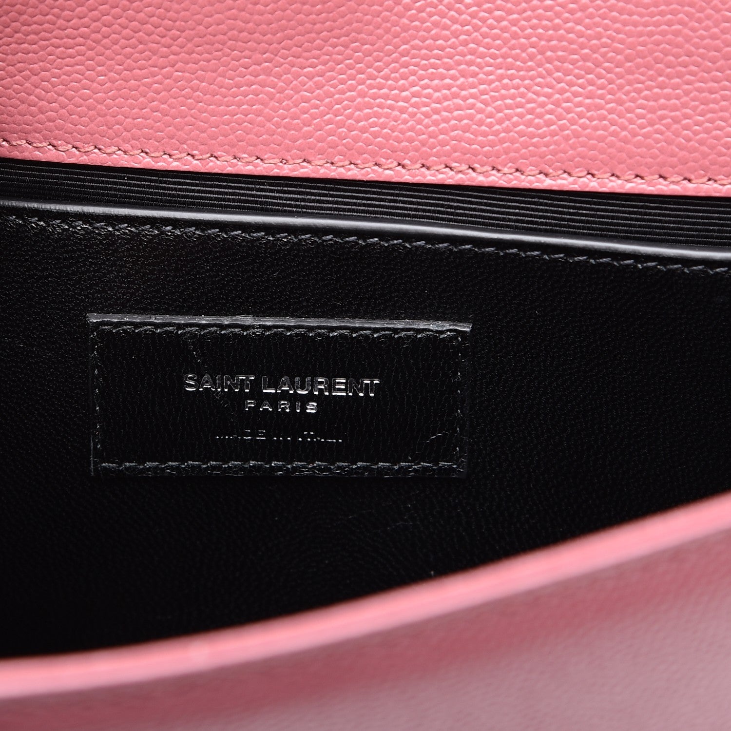 Saint Laurent Grain De Poudre Small Classic Monogram Kate Satchel Mystic Rose 6 of 7