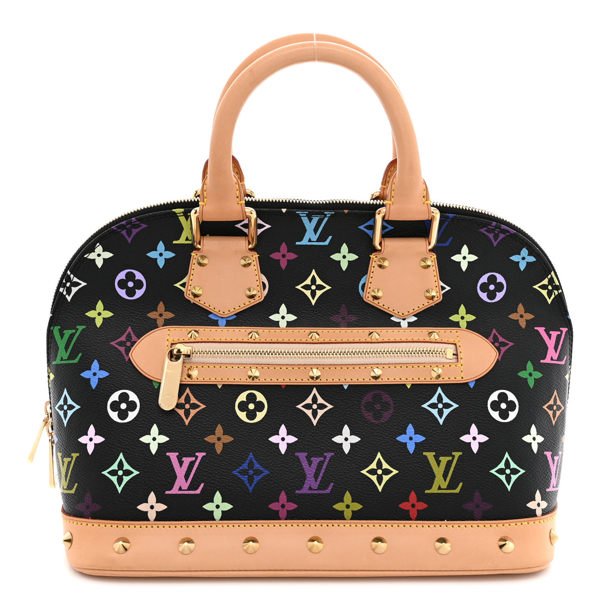 Louis Vuitton Monogram Multicolor Alma Black 1 of 14