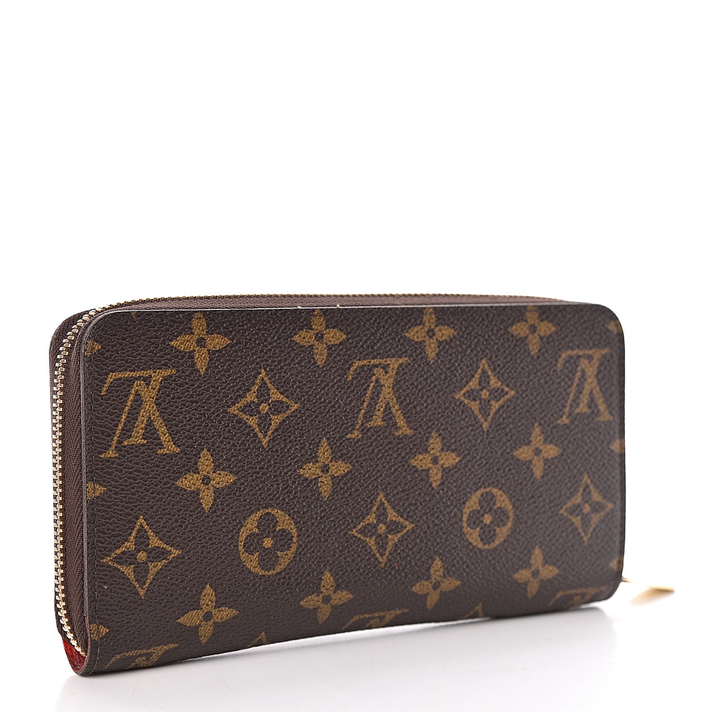 Monogram Zippy Wallet Coquelicot