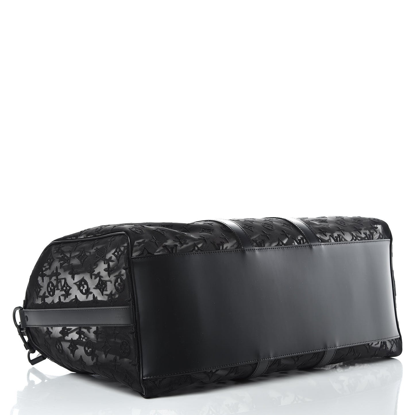 Monogram See Through Keepall Bandouliere 50 Black